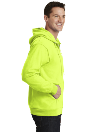 Tall Full-Zip Hoodie - Safety - Image 4